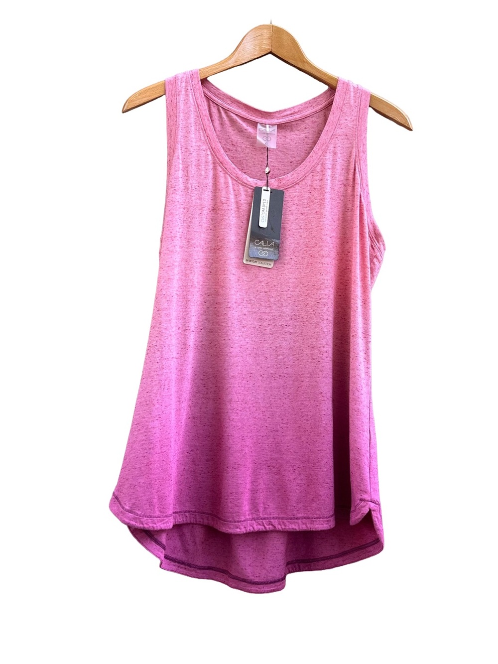 Calia Everyday Tank Rusty Rose Heather Pink XL Extra Large Activewear Athleisure